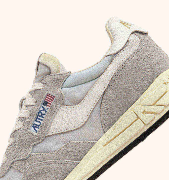 ZAPATILLAS BAJAS REELWIND DE NYLON VAPORIZADO Y ANTE