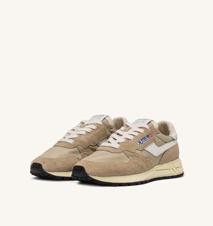 ZAPATILLAS BAJAS REELWIND DE NYLON Y ANTE CON RELLENO