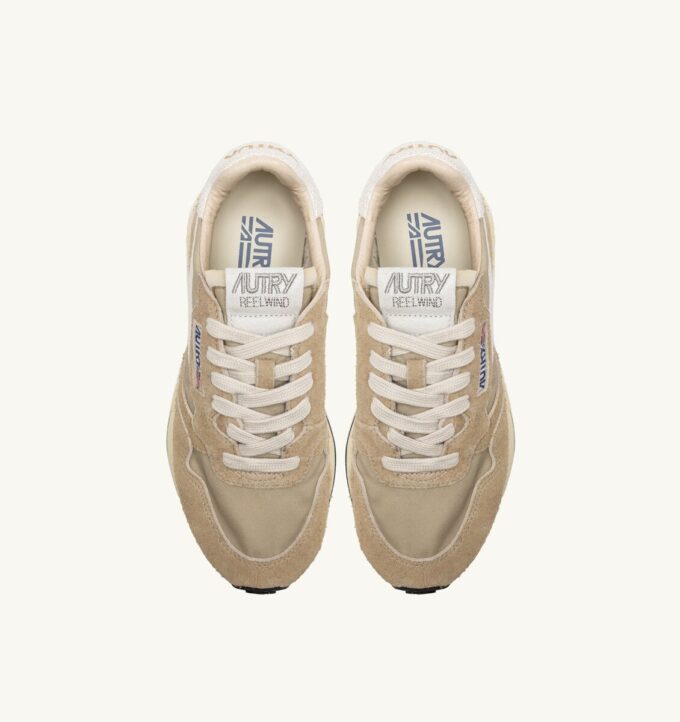 ZAPATILLAS BAJAS REELWIND DE NYLON Y ANTE CON RELLENO