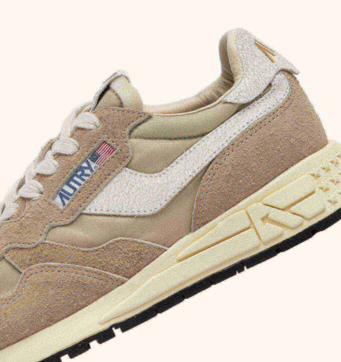 ZAPATILLAS BAJAS REELWIND DE NYLON Y ANTE CON RELLENO