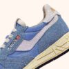 ZAPATILLAS BAJAS REELWIND DE NYLON Y ANTE DELLA ROBBIA AZUL Y BLANCO