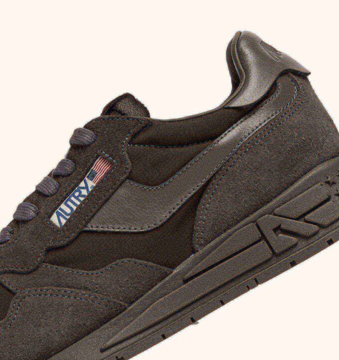 ZAPATILLAS BAJAS REELWIND DE NYLON Y ANTE MOREL ZAPATILLAS BAJAS REELWIND DE NYLON Y ANTE MOREL