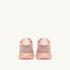 ZAPATILLAS BAJAS REELWIND DE NYLON Y ANTE ROSA CRIOLLO