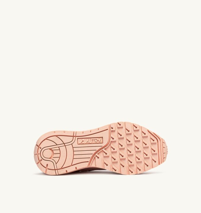 ZAPATILLAS BAJAS REELWIND DE NYLON Y ANTE ROSA CRIOLLO