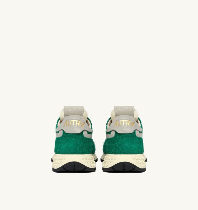 ZAPATILLAS BAJAS REELWIND DE NYLON Y ANTE VERDES ZAPATILLAS BAJAS REELWIND DE NYLON Y ANTE VERDES