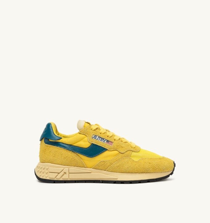 ZAPATILLAS BAJAS REELWIND EN AMARILLO Y ANTE Y NYLON CORSAIR ZAPATILLAS BAJAS REELWIND EN AMARILLO Y ANTE Y NYLON CORSAIR