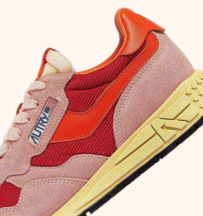 ZAPATILLAS BAJAS REELWIND EN ANTE Y MALLA COLOR FLOR Y LAVA FUNDIDA ZAPATILLAS BAJAS REELWIND EN ANTE Y MALLA COLOR FLOR Y LAVA FUNDIDA