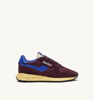 ZAPATILLAS BAJAS REELWIND EN ANTE Y MALLA COLOR GRIS TAUPE Y AZUL VICTORIA