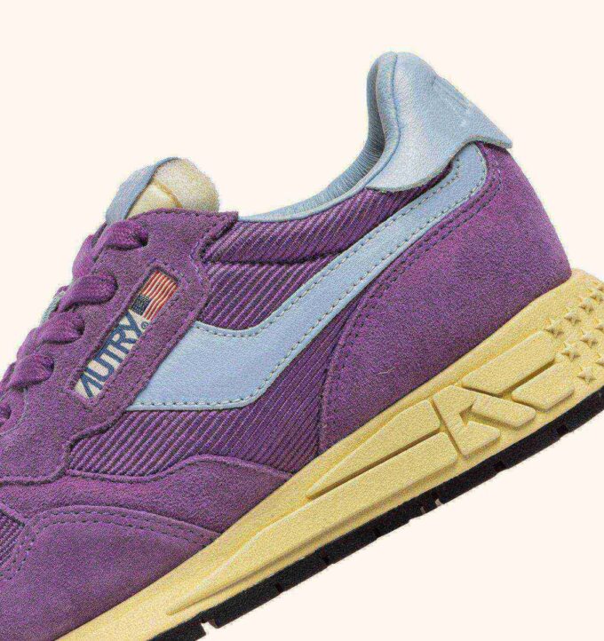 ZAPATILLAS BAJAS REELWIND EN ANTE Y MALLA EN COLOR MORADO Y AZUL CELESTIAL ZAPATILLAS BAJAS REELWIND EN ANTE Y MALLA EN COLOR MORADO Y AZUL CELESTIAL