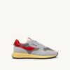 ZAPATILLAS BAJAS REELWIND EN ANTE Y MALLA GRIS Y LUNA ZAPATILLAS BAJAS REELWIND EN ANTE Y MALLA GRIS Y LUNA