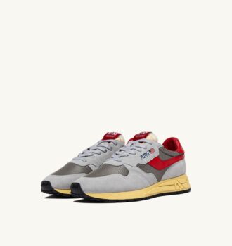 ZAPATILLAS BAJAS REELWIND EN ANTE Y MALLA GRIS Y LUNA
