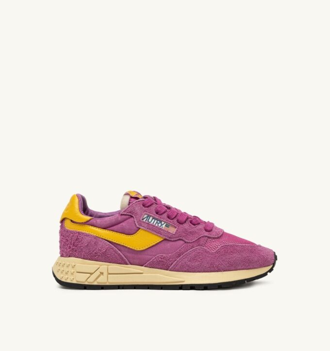 ZAPATILLAS BAJAS REELWIND EN ANTE Y NYLON COLOR ROSÉ SORBETE Y CALÉNDULA ZAPATILLAS BAJAS REELWIND EN ANTE Y NYLON COLOR ROSÉ SORBETE Y CALÉNDULA