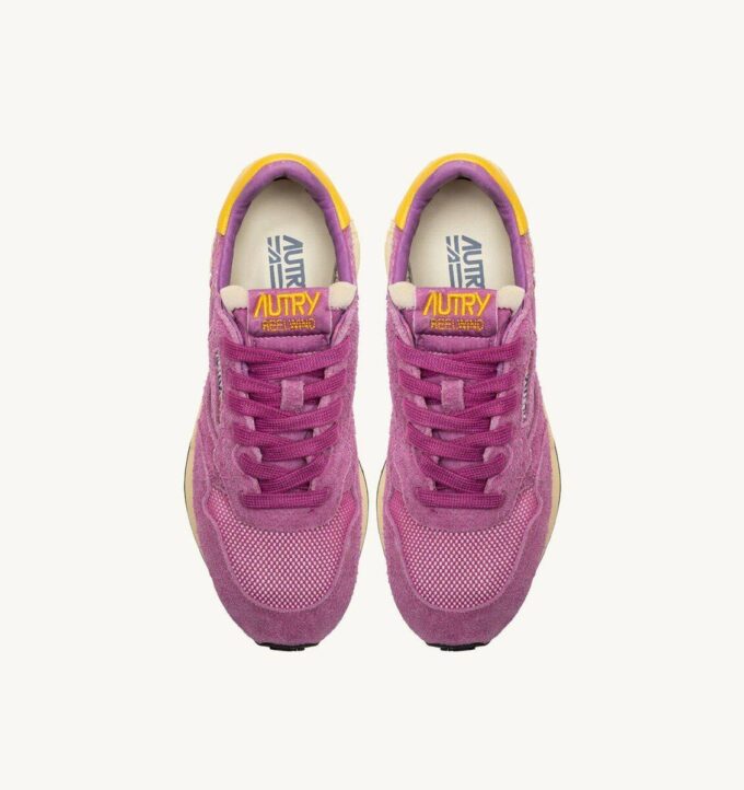 ZAPATILLAS BAJAS REELWIND EN ANTE Y NYLON COLOR ROSÉ SORBETE Y CALÉNDULA ZAPATILLAS BAJAS REELWIND EN ANTE Y NYLON COLOR ROSÉ SORBETE Y CALÉNDULA