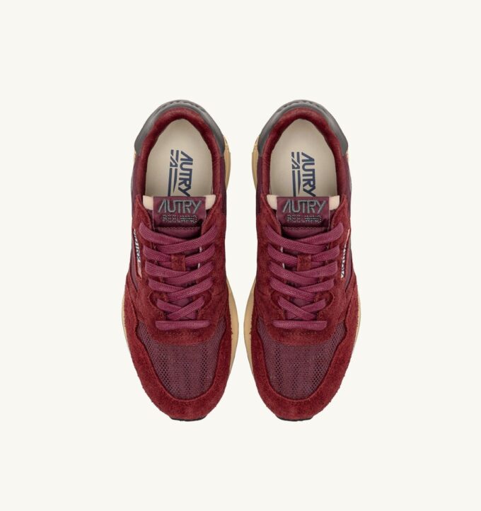 ZAPATILLAS BAJAS REELWIND EN NYLON, ANTE Y CUERO COLOR REDONDO Y CORDOVAN ZAPATILLAS BAJAS REELWIND EN NYLON, ANTE Y CUERO COLOR REDONDO Y CORDOVAN