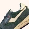 ZAPATILLAS BAJAS REELWIND EN NYLON, ANTE Y CUERO, COLOR VERDE BOTELLA Y COLINABO ZAPATILLAS BAJAS REELWIND EN NYLON, ANTE Y CUERO, COLOR VERDE BOTELLA Y COLINABO