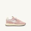 ZAPATILLAS BAJAS REELWIND EN NYLON Y ANTE BLANCO Y ROSA POLVO ZAPATILLAS BAJAS REELWIND EN NYLON Y ANTE BLANCO Y ROSA POLVO