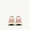 ZAPATILLAS BAJAS REELWIND EN NYLON Y ANTE BLANCO Y ROSA POLVO ZAPATILLAS BAJAS REELWIND EN NYLON Y ANTE BLANCO Y ROSA POLVO