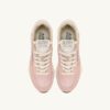 ZAPATILLAS BAJAS REELWIND EN NYLON Y ANTE BLANCO Y ROSA POLVO ZAPATILLAS BAJAS REELWIND EN NYLON Y ANTE BLANCO Y ROSA POLVO