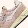 ZAPATILLAS BAJAS REELWIND EN NYLON Y ANTE BLANCO Y ROSA POLVO ZAPATILLAS BAJAS REELWIND EN NYLON Y ANTE BLANCO Y ROSA POLVO