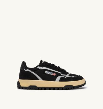 ZAPATILLAS BAJAS WILDPACE DE MALLA Y ANTE NEGROS
