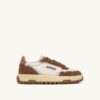 ZAPATILLAS BAJAS WILDPACE DE MALLA Y GAMUZA COLOR MALVAVISCO Y CIGARRO