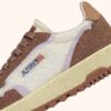 ZAPATILLAS BAJAS WILDPACE DE MALLA Y GAMUZA COLOR MALVAVISCO Y CIGARRO