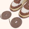 ZAPATILLAS BAJAS WILDPACE DE MALLA Y GAMUZA COLOR MALVAVISCO Y CIGARRO