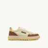 ZAPATILLAS BAJAS WILDPACE DE NYLON RIPSTOP Y CUERO COLOR NIEBLA Y ZORRO