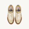 ZAPATILLAS BAJAS WILDPACE DE NYLON RIPSTOP Y CUERO COLOR NIEBLA Y ZORRO