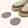 ZAPATILLAS BAJAS WILDPACE DE NYLON RIPSTOP Y CUERO COLOR NIEBLA Y ZORRO