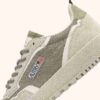ZAPATILLAS BAJAS WILDPACE EN CORDURA Y ANTE COLOR OLMO Y BLANCO