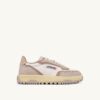 ZAPATILLAS BAJAS WILDPACE EN MALLA Y ANTE BLANCO SUSURRO Y ARENA