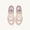 ZAPATILLAS BAJAS WILDPACE EN MALLA Y ANTE BLANCO SUSURRO Y ARENA