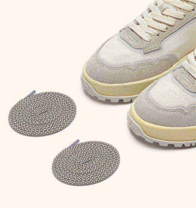 ZAPATILLAS BAJAS WILDPACE EN MALLA Y ANTE BLANCO Y MALVAVISCO ZAPATILLAS BAJAS WILDPACE EN MALLA Y ANTE BLANCO Y MALVAVISCO