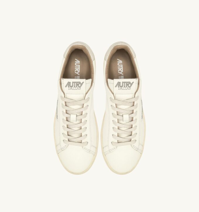ZAPATILLAS DALLAS BAJAS DE PIEL BLANCA ZAPATILLAS DALLAS BAJAS DE PIEL BLANCA