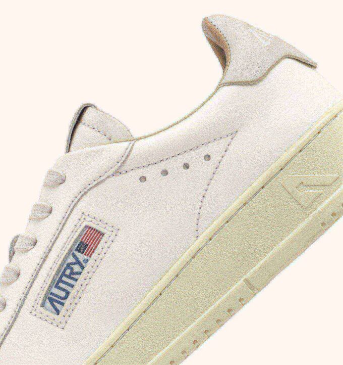 ZAPATILLAS DALLAS BAJAS DE PIEL BLANCA