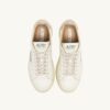 ZAPATILLAS DALLAS BAJAS EN PIEL BLANCA Y DORADA ZAPATILLAS DALLAS BAJAS EN PIEL BLANCA Y DORADA
