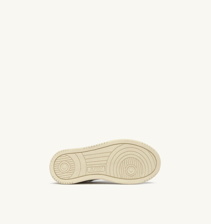 ZAPATILLAS DALLAS KIDS BAJAS DE PIEL BLANCA
