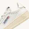 ZAPATILLAS DALLAS KIDS BAJAS DE PIEL BLANCA