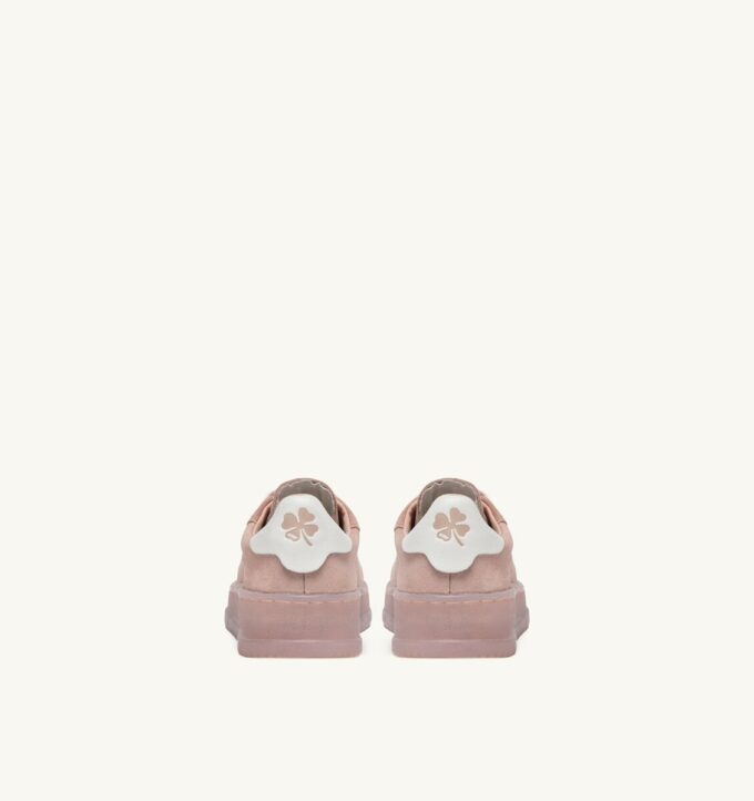 ZAPATILLAS DALLAS KIDS BAJAS EN ANTE ROSA POLVO