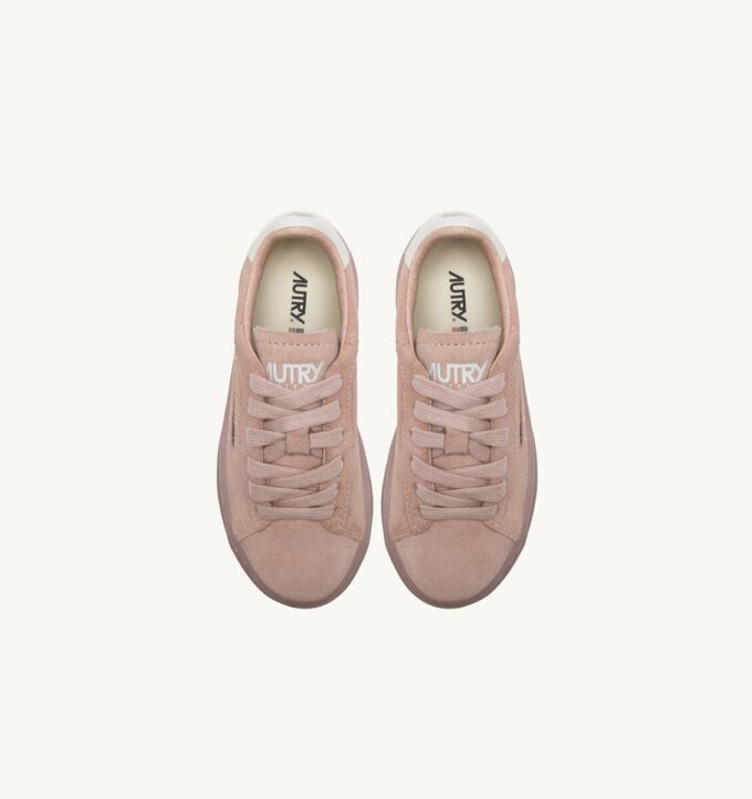 ZAPATILLAS DALLAS KIDS BAJAS EN ANTE ROSA POLVO