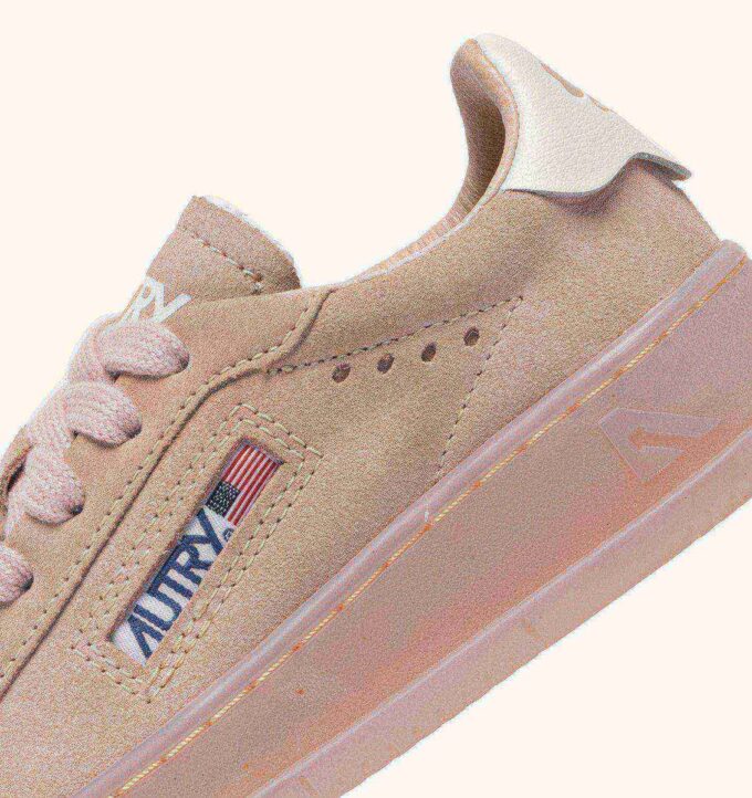 ZAPATILLAS DALLAS KIDS BAJAS EN ANTE ROSA POLVO