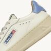 ZAPATILLAS DALLAS KIDS BAJAS EN PIEL COLOR MALVAVISCO Y AZUL DELLA ROBBIA