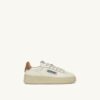 ZAPATILLAS DALLAS KIDS NIÑOS BAJAS EN CUERO COLOR MALVAVISCO Y AZÚCAR MORENA