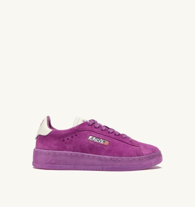 ZAPATILLAS DALLAS LOW EN ANTE COLOR MALVAVISCO Y VIOLETA JACINTO