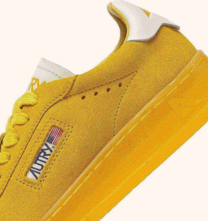 ZAPATILLAS DALLAS LOW EN ANTE MALVAVISCO Y AMARILLO ZAPATILLAS DALLAS LOW EN ANTE MALVAVISCO Y AMARILLO