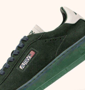 ZAPATILLAS DALLAS LOW EN ANTE VERDE BOTELLA Y MALVAVISCO