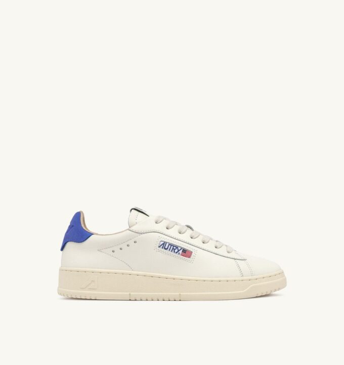 ZAPATILLAS DALLAS LOW EN PIEL AZUL Y MALVAVISCO ZAPATILLAS DALLAS LOW EN PIEL AZUL Y MALVAVISCO