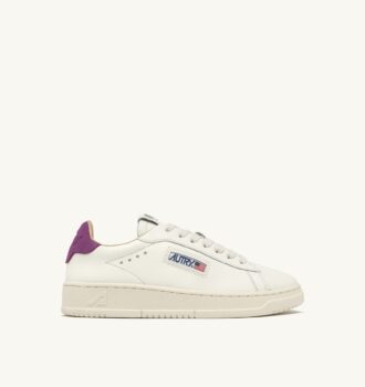 ZAPATILLAS DALLAS LOW EN PIEL COLOR MALVAVISCO Y VIOLETA JACINTO