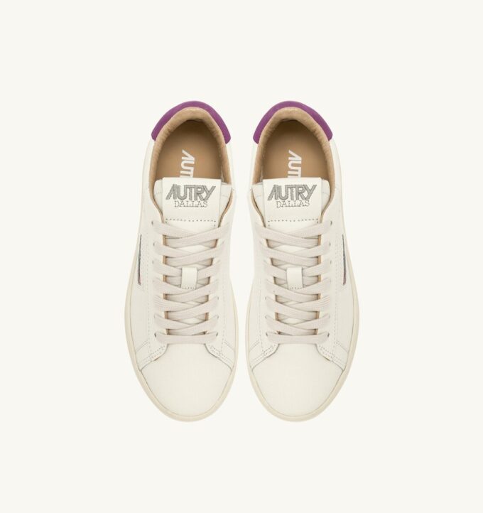 ZAPATILLAS DALLAS LOW EN PIEL COLOR MALVAVISCO Y VIOLETA JACINTO ZAPATILLAS DALLAS LOW EN PIEL COLOR MALVAVISCO Y VIOLETA JACINTO